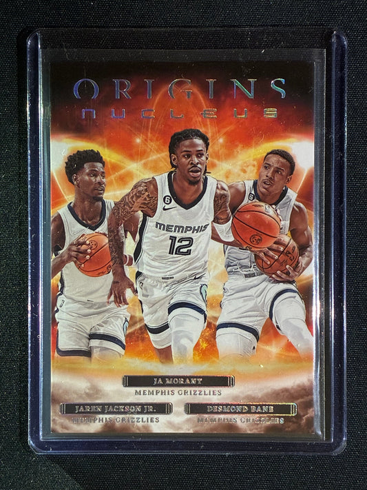 2022-23 Origins JA MORANT JAREN JACKSON JR. DESMOND BANE Nucleus #5