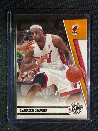 2010-11 Season Update LEBRON JAMES Black SP #82