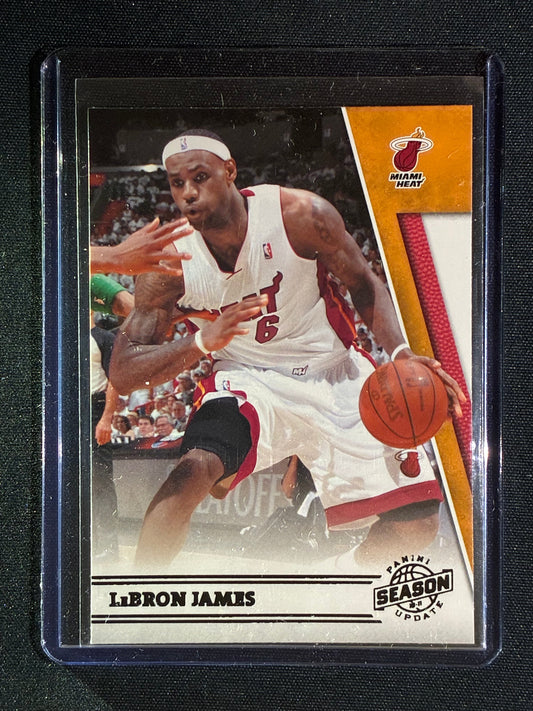 2010-11 Season Update LEBRON JAMES Black SP #82