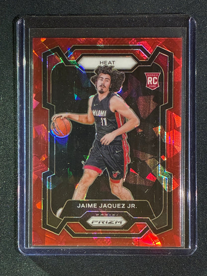 2023-24 Prizm JAIME JAQUEZ JR. Rookie Red Cracked Ice #137