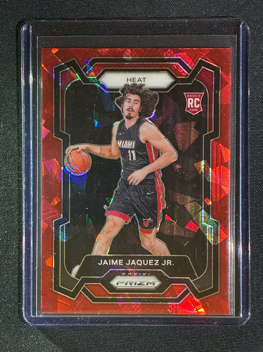 2023-24 Prizm JAIME JAQUEZ JR. Rookie Red Cracked Ice #137