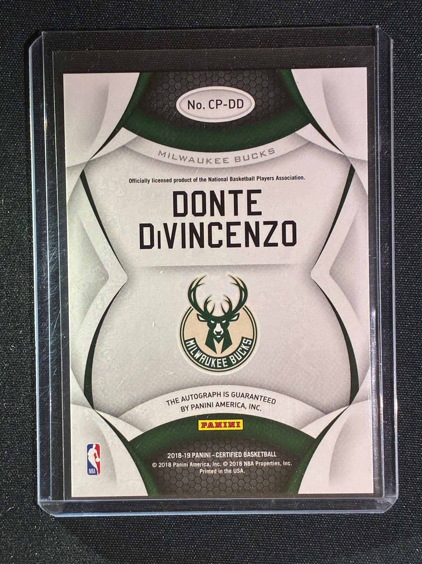 2018-19 Certified DONTE DIVINCENZO Certified Potential Rookie Auto Silver #DD