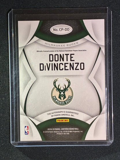 2018-19 Certified DONTE DIVINCENZO Certified Potential Rookie Auto Silver #DD