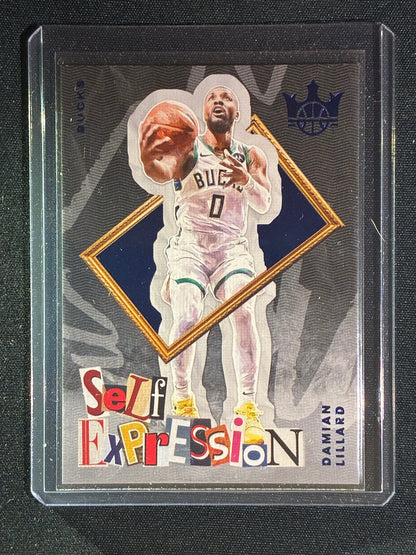 2024-25 Court Kings DAMIAN LILLARD Self Expression Sapphire 23/25 #1