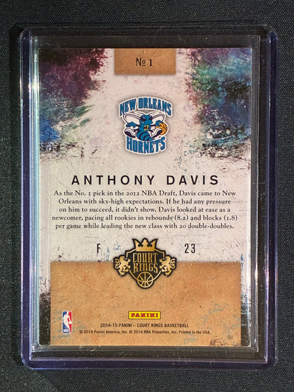 2014-15 Court Kings ANTHONY DAVIS Rookie Royalty SP #1