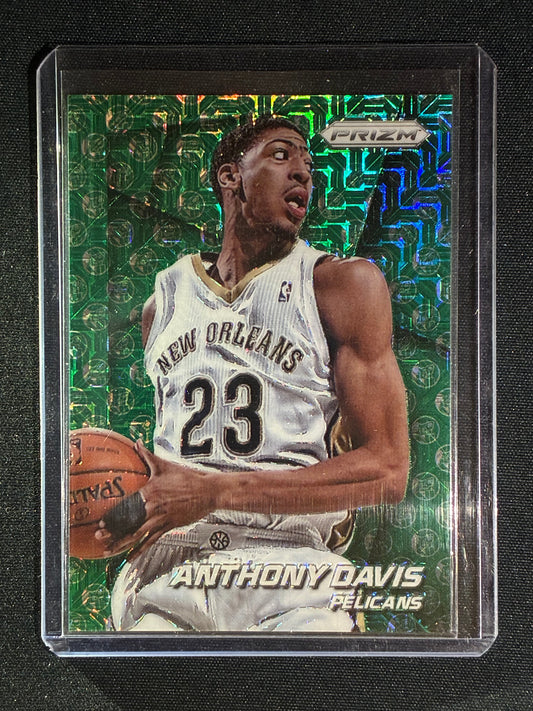 2014-15 Prizm ANTHONY DAVIS Green Mojo 3/25 #5