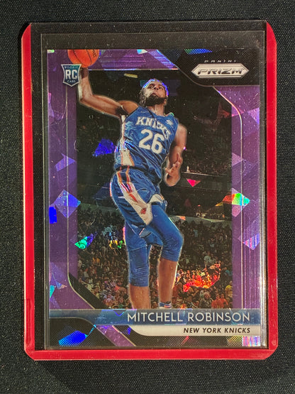 2018-19 Prizm MITCHELL ROBINSON Rookie Purple Ice 18/149 #227