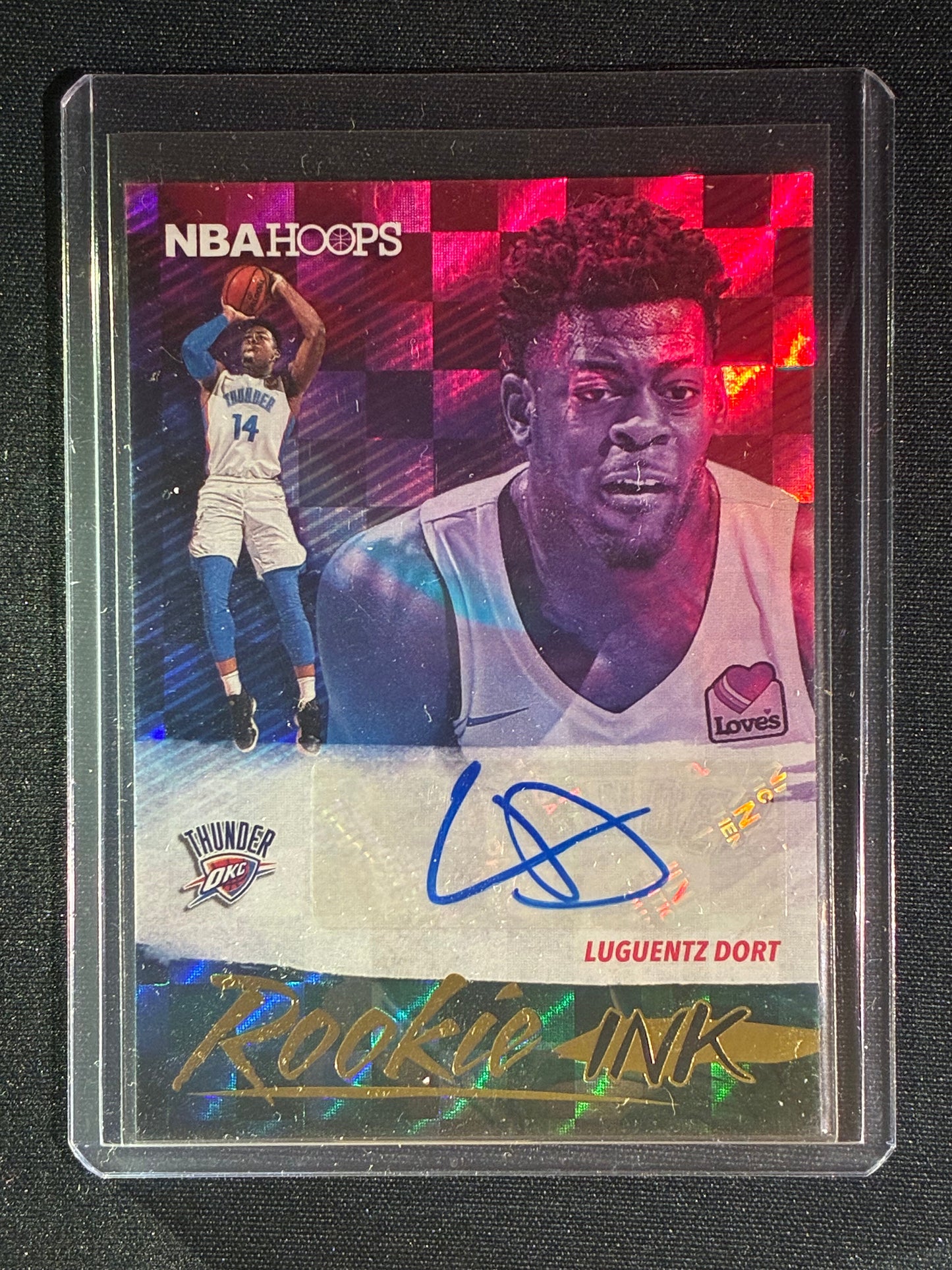2019-20 Hoops LUGUENTZ DORT Rookie Ink Auto #LZD