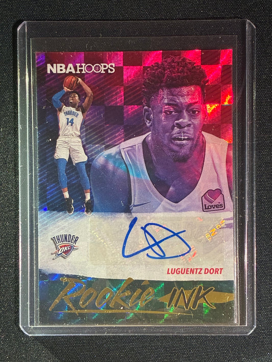 2019-20 Hoops LUGUENTZ DORT Rookie Ink Auto #LZD