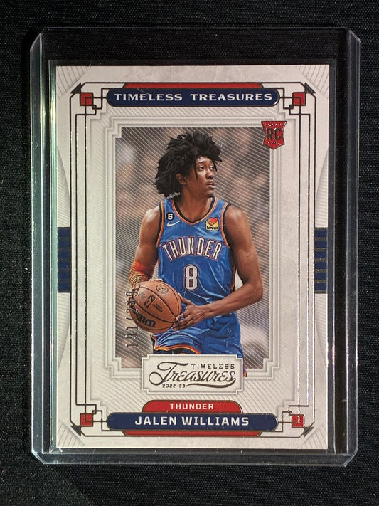 2022-23 Chronicles JALEN WILLIAMS Timeless Treasures Rookie Silver 191/249 #346