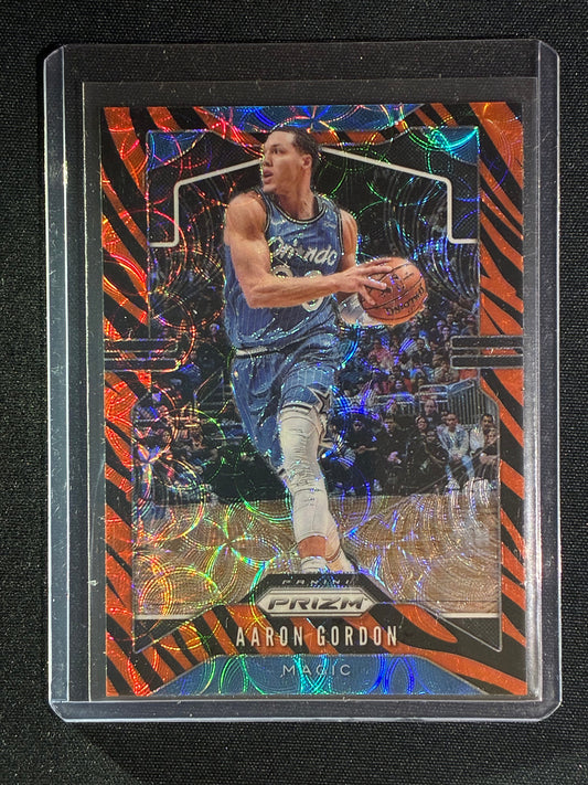 2019-20 Prizm AARON GORDON Choice Tiger Stripe SSP #190
