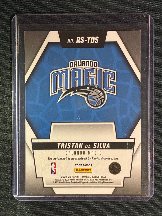2024-25 Mosaic TRISTAN DA SILVA Rookie Scripts Auto Mosaic Silver #TDS