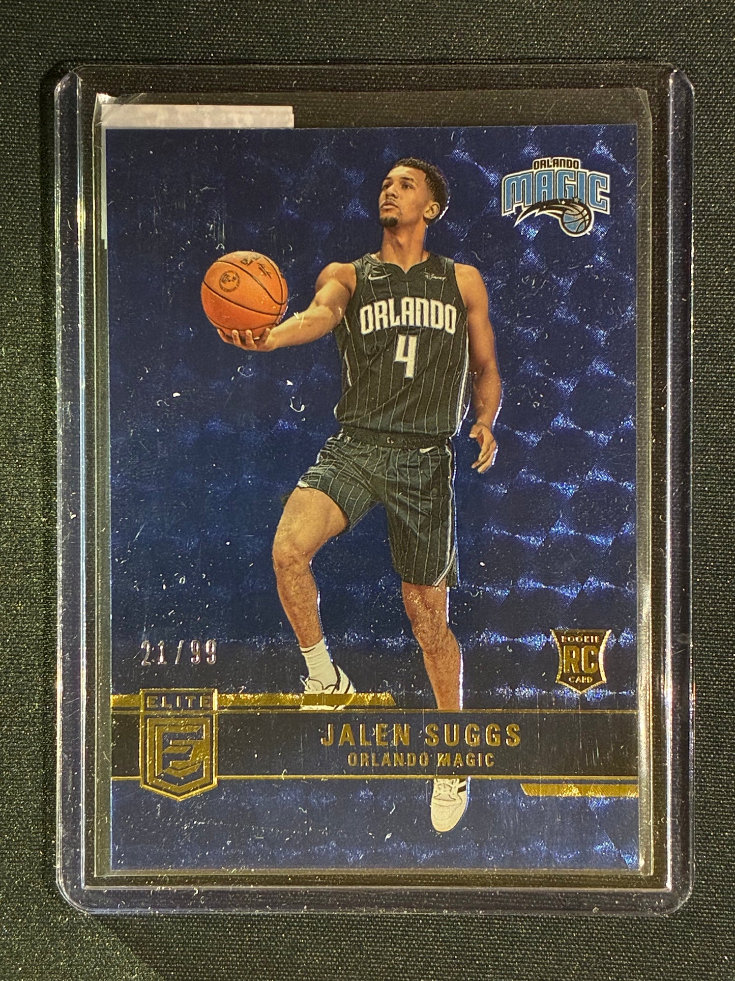 2021-22 Donruss Elite JALEN SUGGS Rookie Blue 21/99 #244