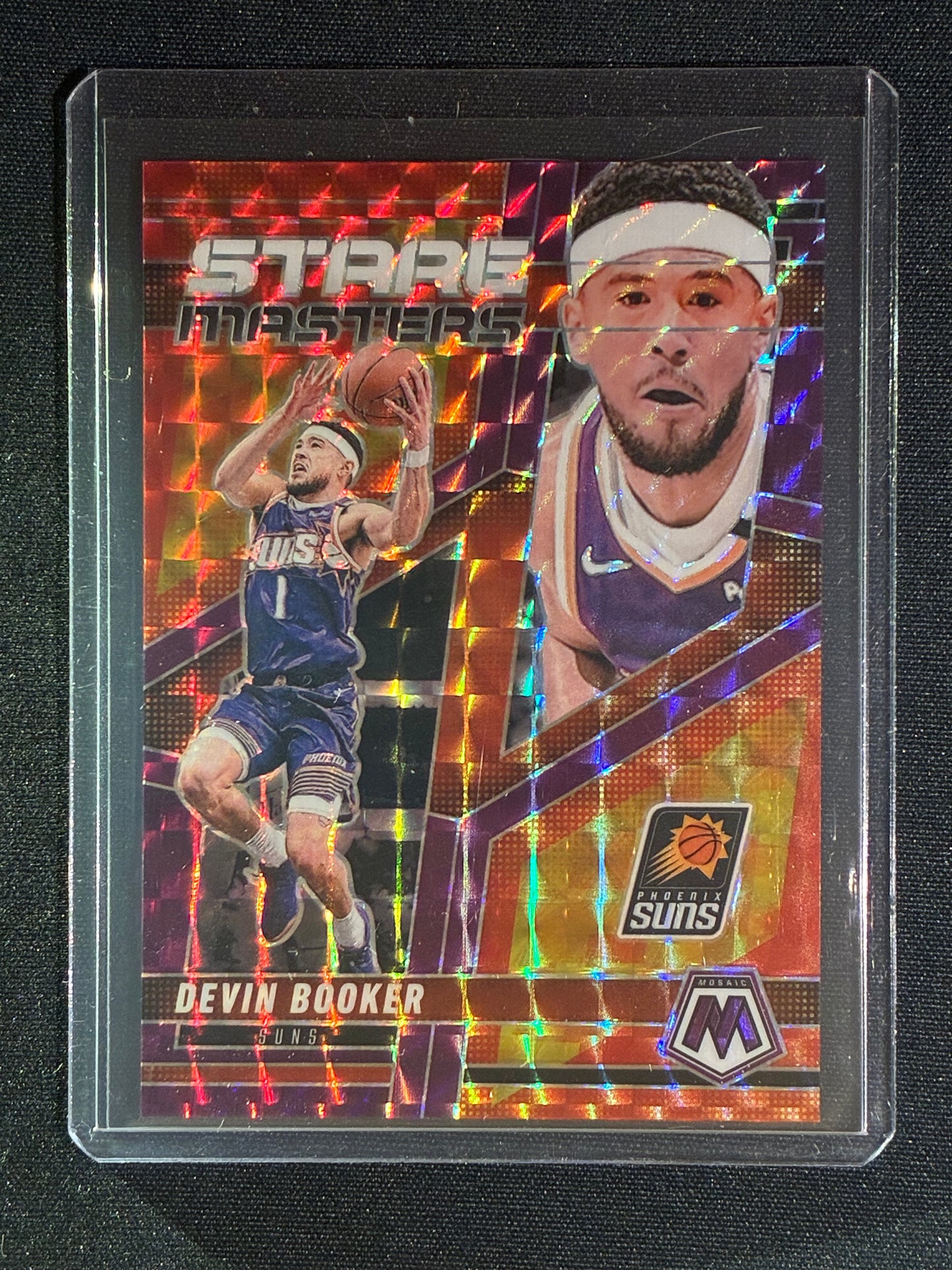 2024-25 Mosaic DEVIN BOOKER Stare Masters Purple 51/99 #3
