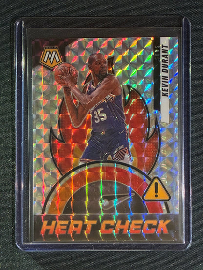 2024-25 Mosaic KEVIN DURANT Heat Check Mosaic Silver SP #9