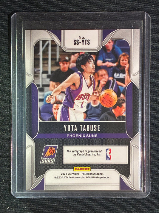 2024-25 Prizm YUTA TABUSE Sensational Signatures Auto Base #YTS