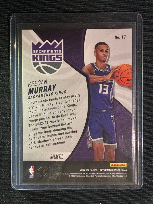 2022-23 Revolution KEEGAN MURRAY Rookie Revolution Galactic SSP #17