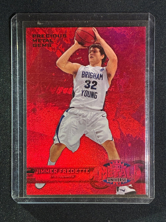 2011-12 Metal Universe JIMMER FREDETTE Rookie Precious Metal Gems PMG Red 107/150 #PM-34