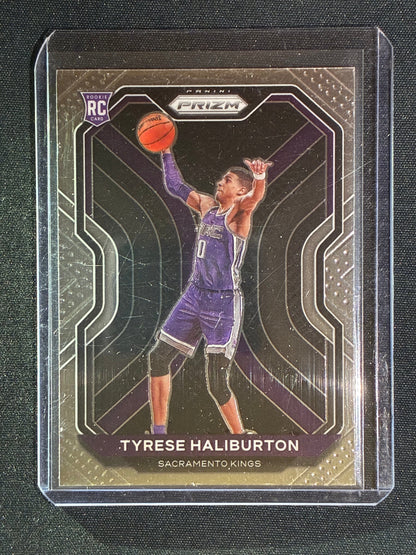 2020-21 Prizm TYRESE HALIBURTON Rookie Base #262