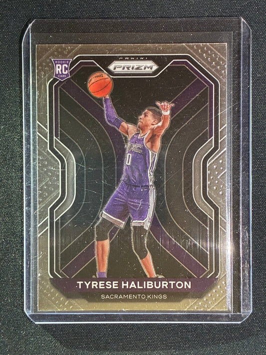 2020-21 Prizm TYRESE HALIBURTON Rookie Base #262