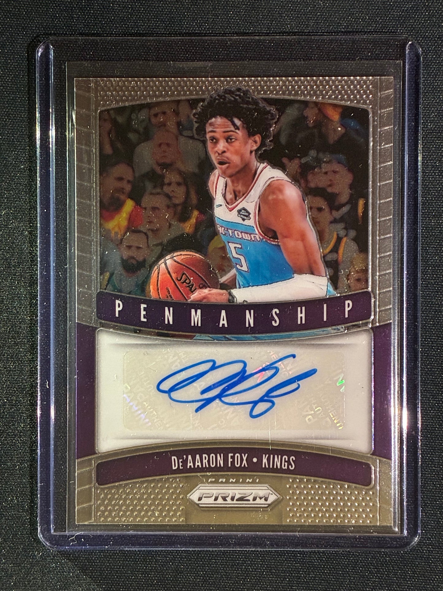 2019-20 Prizm DE'AARON FOX Penmanship Auto Base #DAF