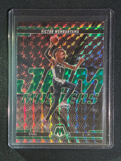 2024-25 Mosaic VICTOR WEMBANYAMA Jam Masters Green Mosaic #4