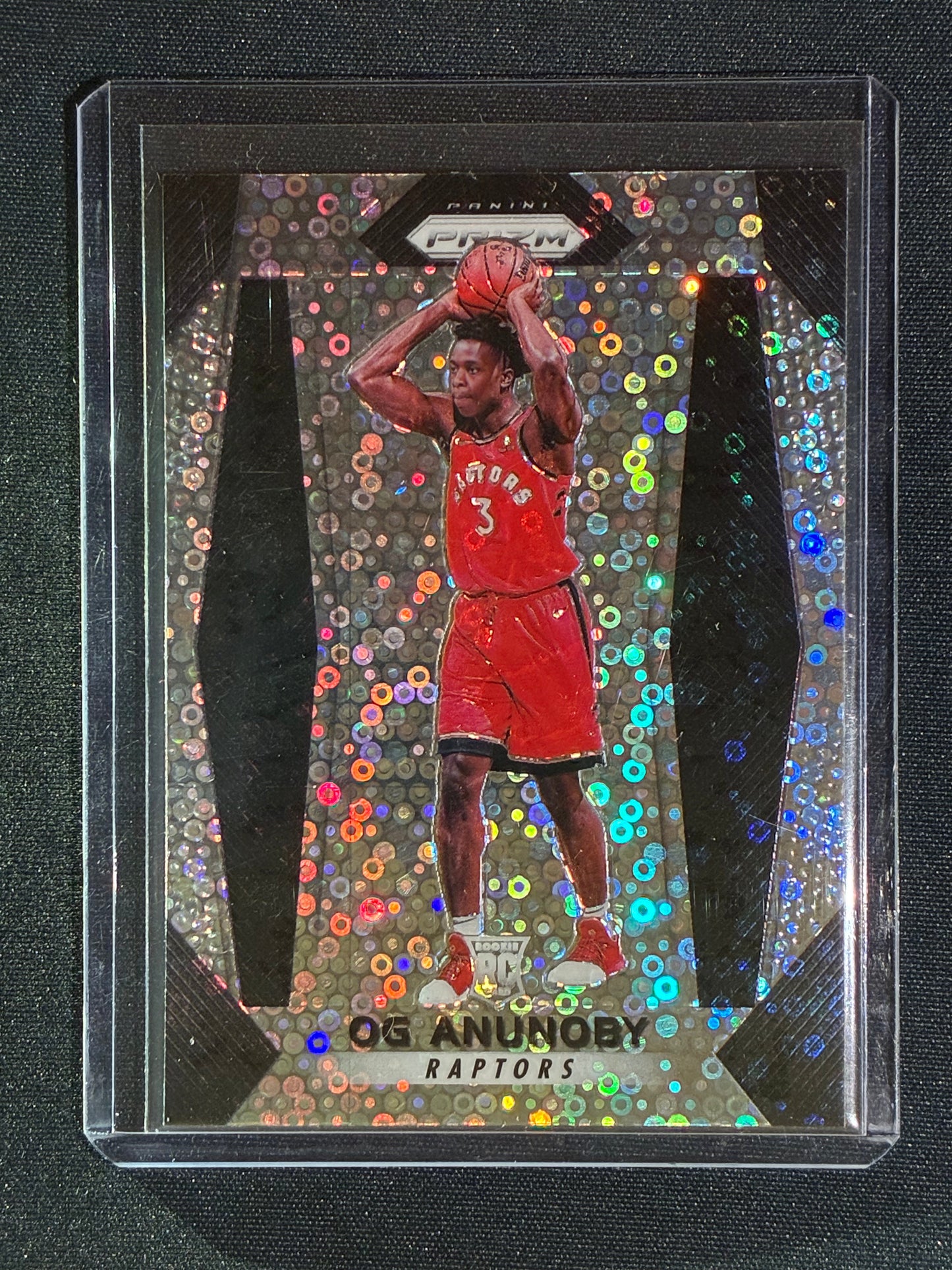 2017-18 Prizm OG ANUNOBY Rookie Fast Break Silver Prizm #38