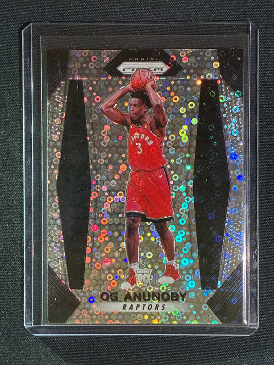2017-18 Prizm OG ANUNOBY Rookie Fast Break Silver Prizm #38