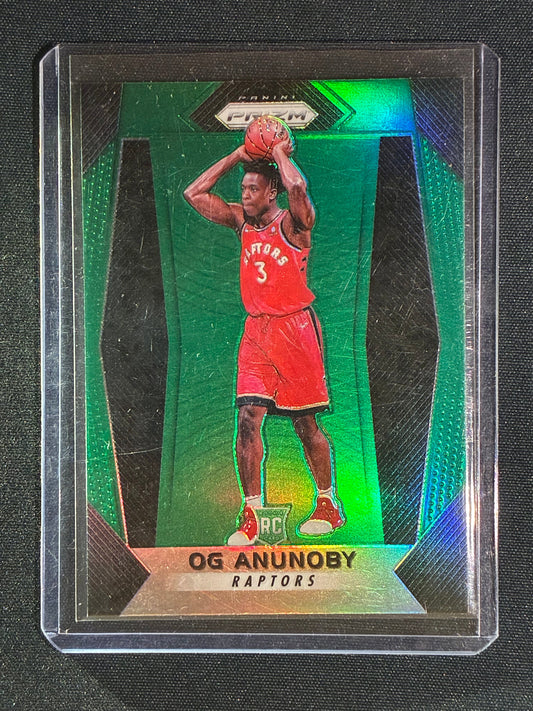2017-18 Prizm OG ANUNOBY Rookie Green Prizm #38