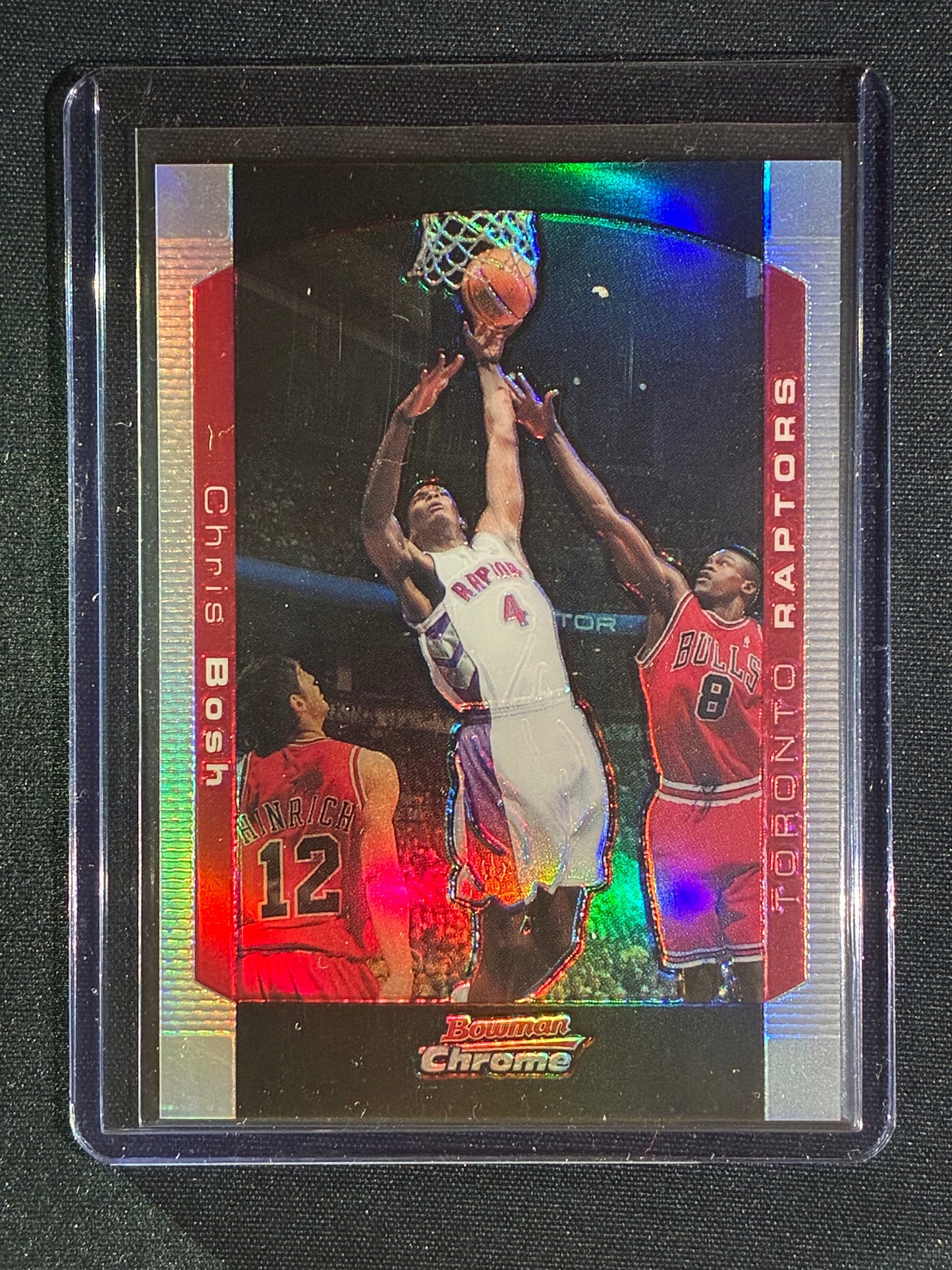 2004-05 Bowman Chrome CHRIS BOSH Refractor 157/300 #38