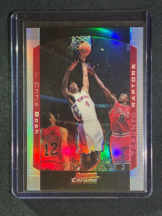 2004-05 Bowman Chrome CHRIS BOSH Refractor 157/300 #38