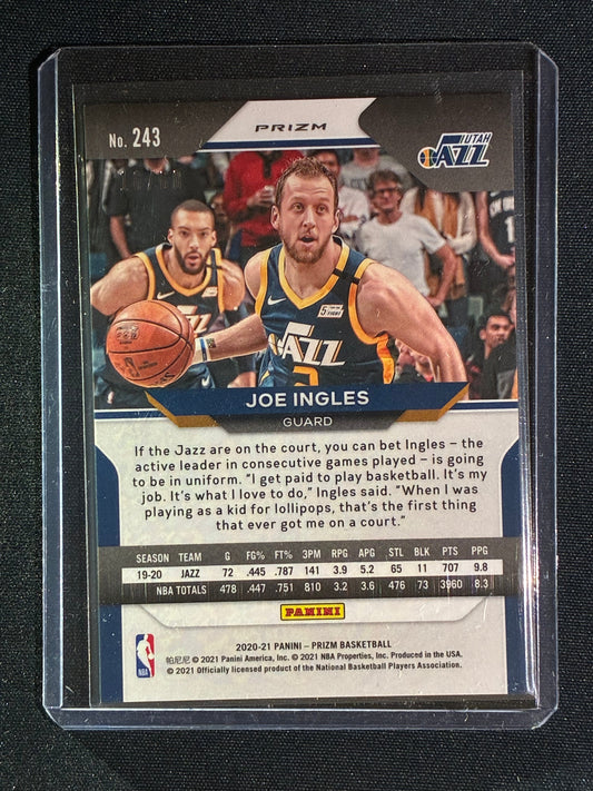 2020-21 Prizm JOE INGLES Orange Wave 16/60 #243