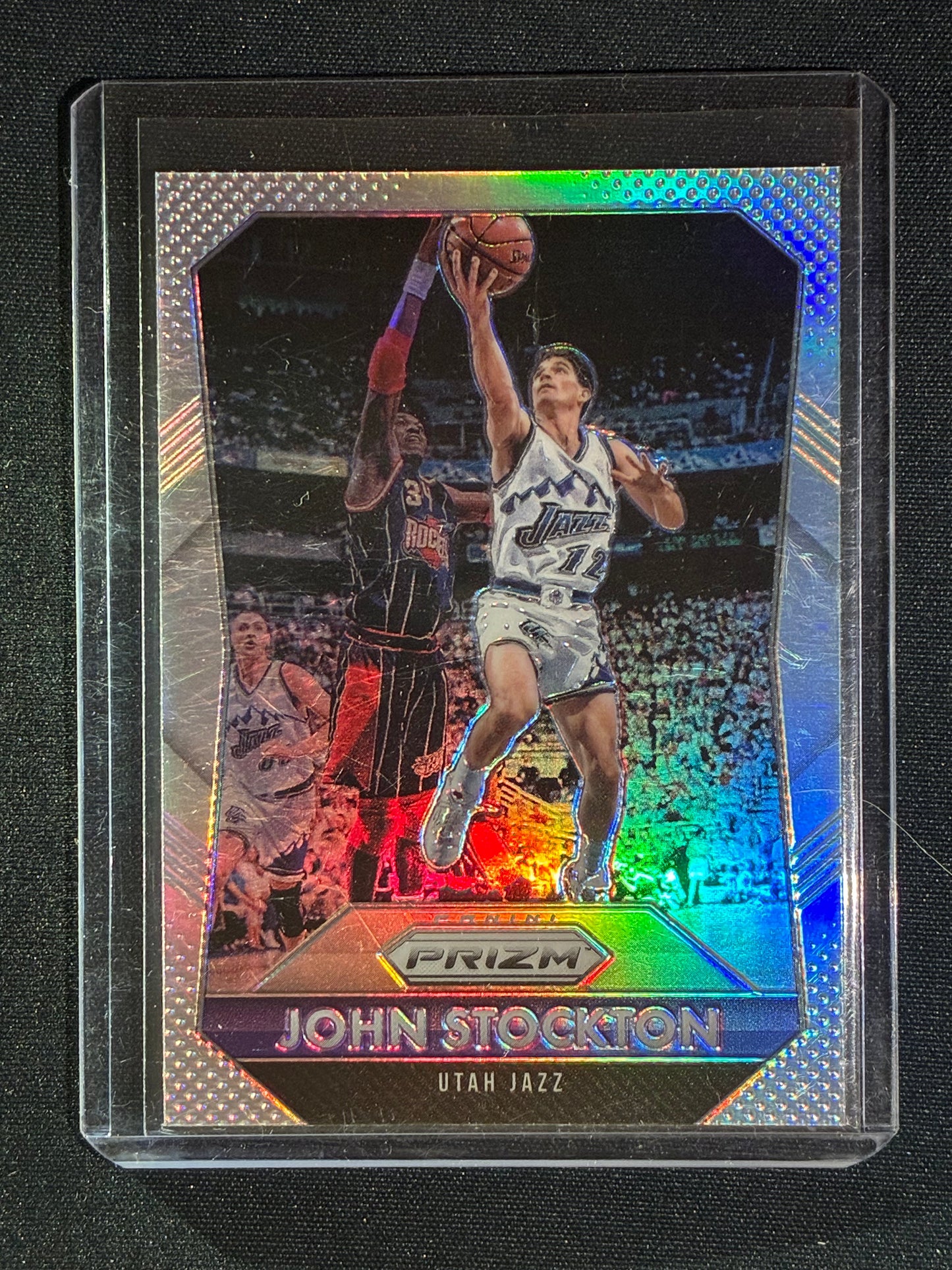 2015-16 Prizm JOHN STOCKTON Silver Prizm #277