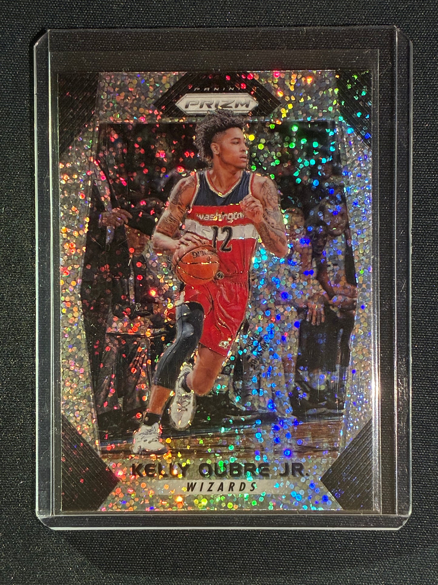 2017-18 Prizm KELLY OUBRE JR. White Sparkle SSP #136