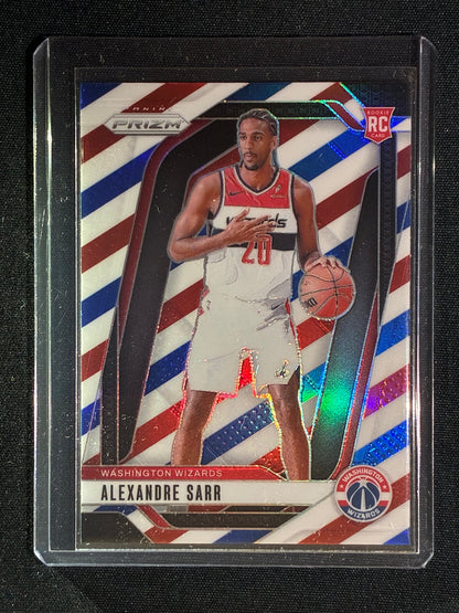 2024-25 Prizm ALEXANDRE SARR Rookie Red White & Blue Prizm #264