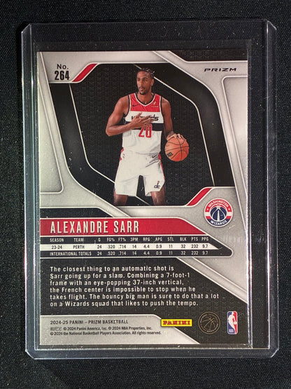 2024-25 Prizm ALEXANDRE SARR Rookie Red White & Blue Prizm #264