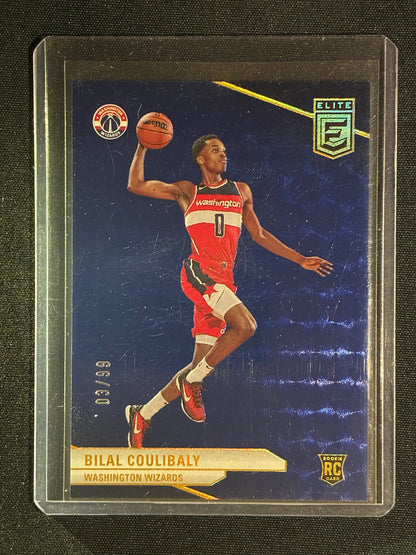 2023-24 Donruss Elite BILAL COULIBALY Rookie Blue 3/99 #217