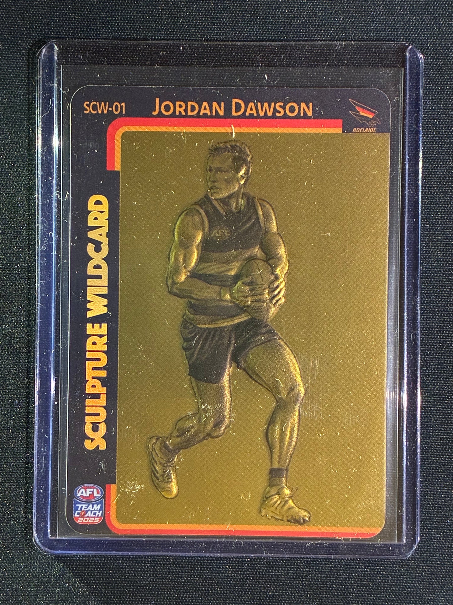 2025 Teamcoach JORDAN DAWSON Sculpture Wildcard Gold SP #1