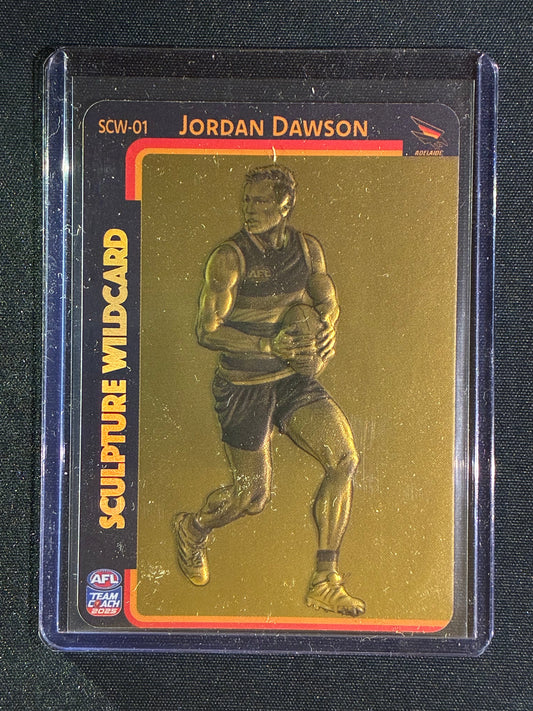 2025 Teamcoach JORDAN DAWSON Sculpture Wildcard Gold SP #1