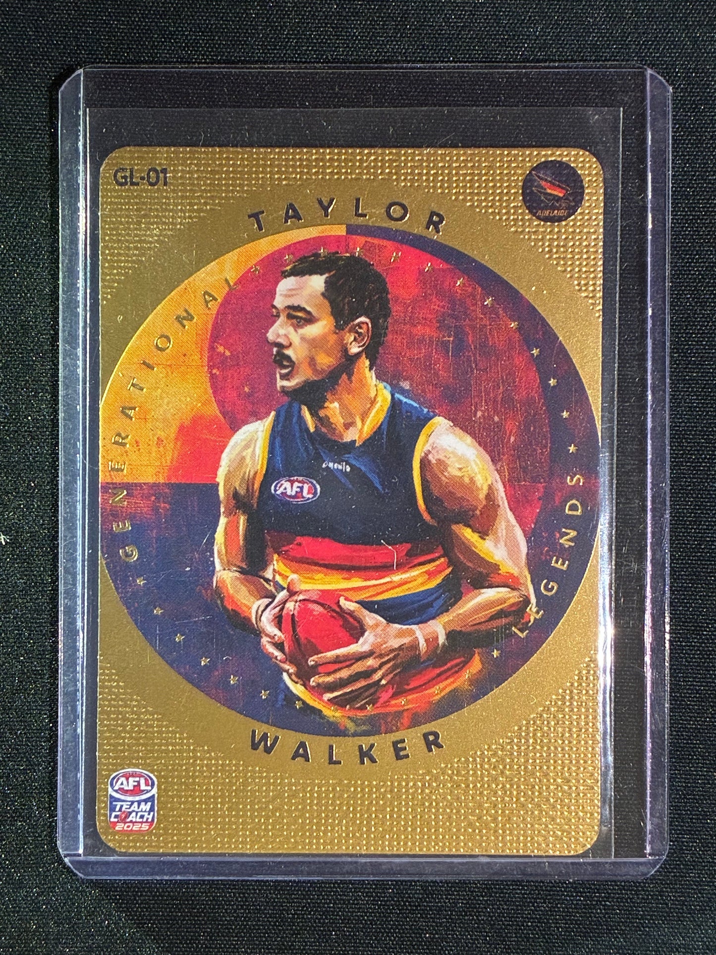 2025 Teamcoach TAYLOR WALKER Generational Legends Gold SSP #1