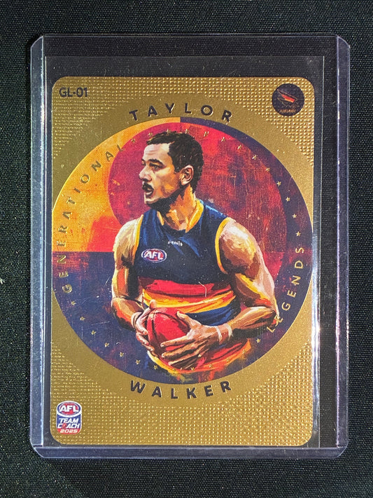 2025 Teamcoach TAYLOR WALKER Generational Legends Gold SSP #1