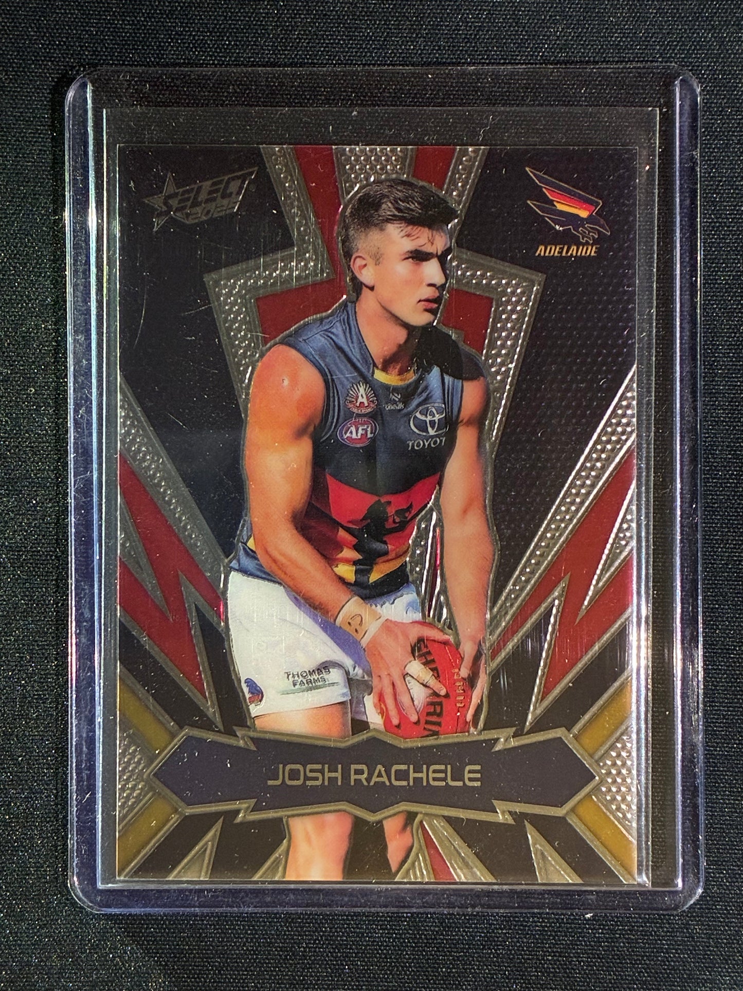 2025 Select Footy Stars JOSH RACHELE Luminous Thunderbolt Gold Logo 094/399 #10