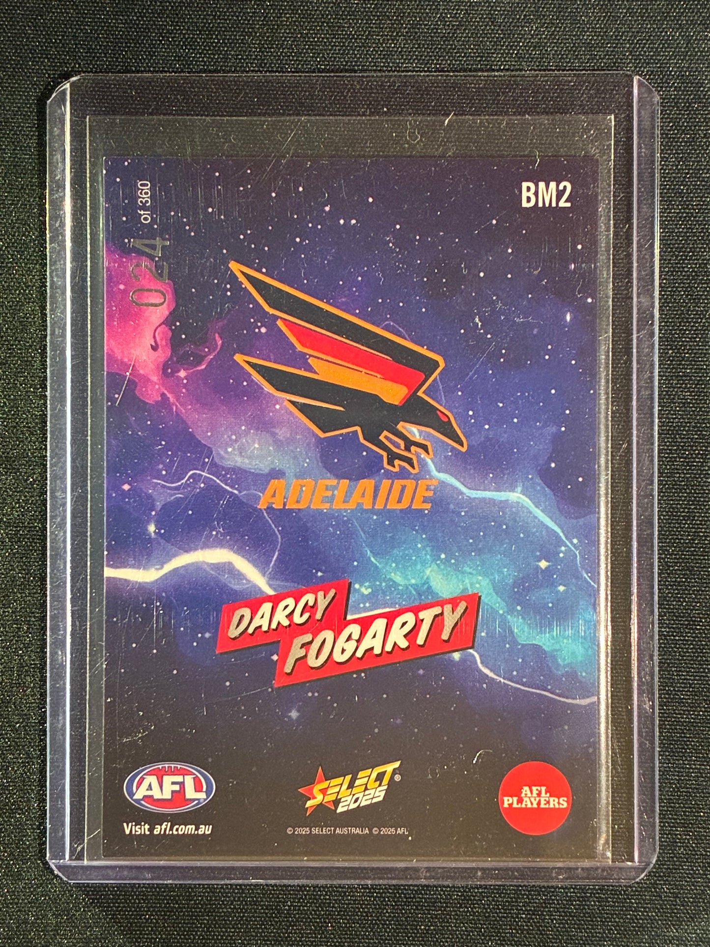 2025 Select Footy Stars DARCY FOGARTY Booom Boom 024/360 #2