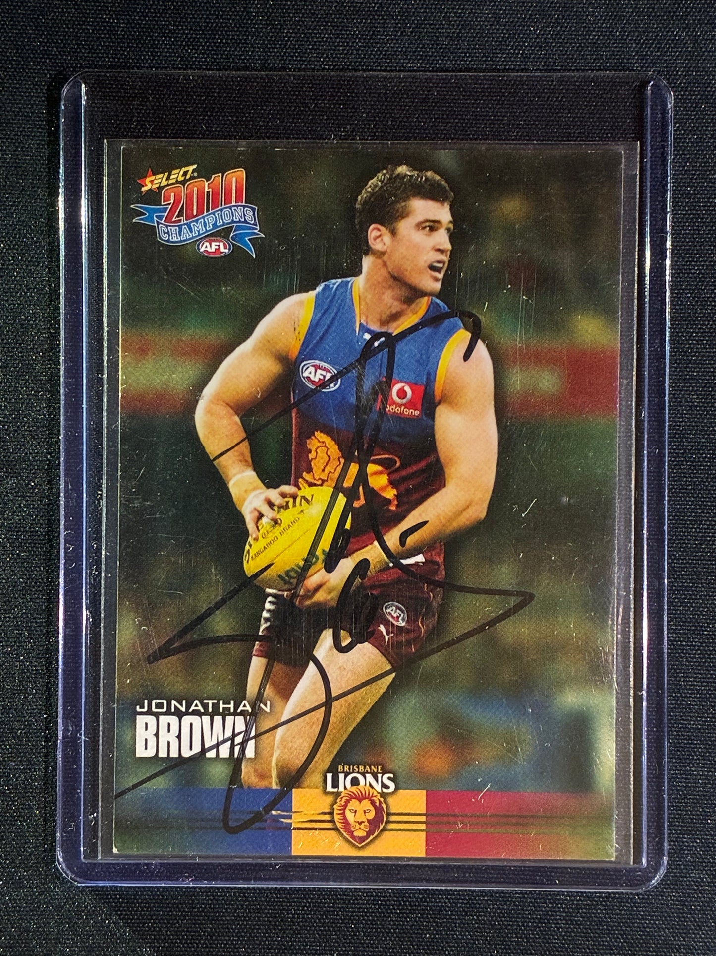 2010 Select Champions JONATHAN BROWN Base Signature Auto IP #16