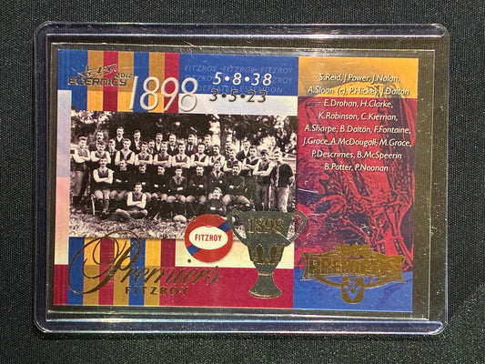 2012 Select Eternity FITZROY 1898 Premiers Commemorative 276/400 #89