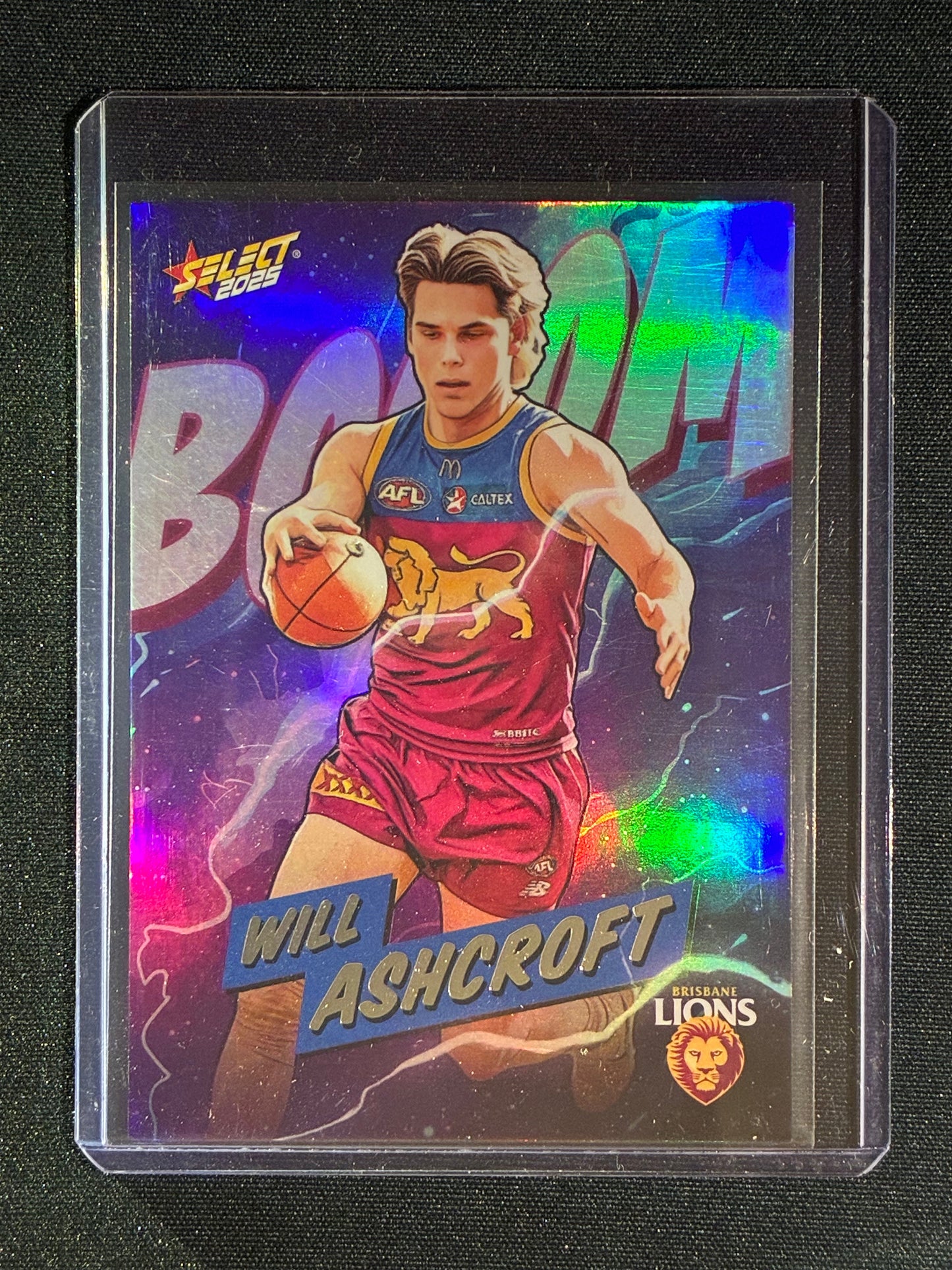2025 Select Footy Stars WILL ASHCROFT Booom Boom 063/360 #15