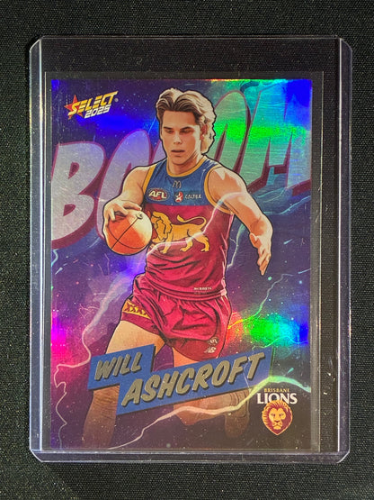 2025 Select Footy Stars WILL ASHCROFT Booom Boom 063/360 #15