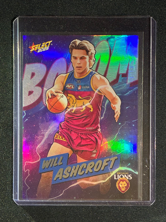 2025 Select Footy Stars WILL ASHCROFT Booom Boom 063/360 #15