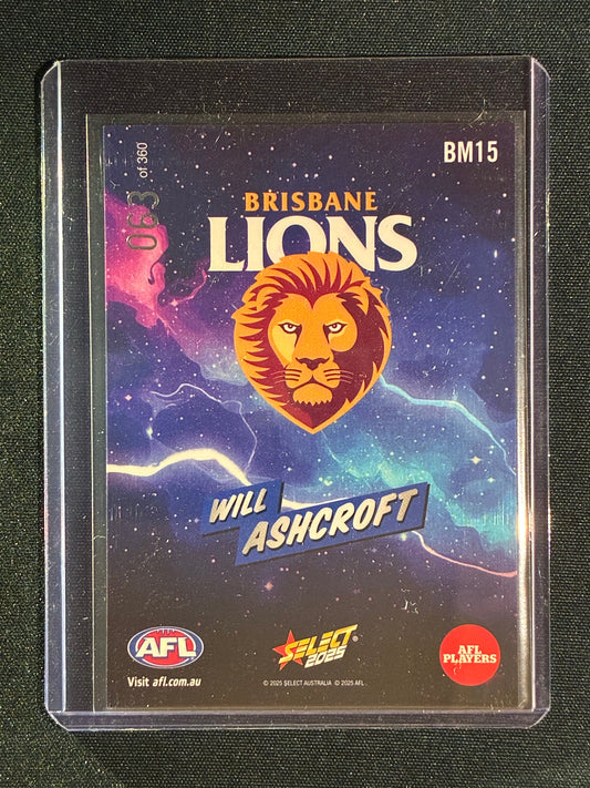 2025 Select Footy Stars WILL ASHCROFT Booom Boom 063/360 #15