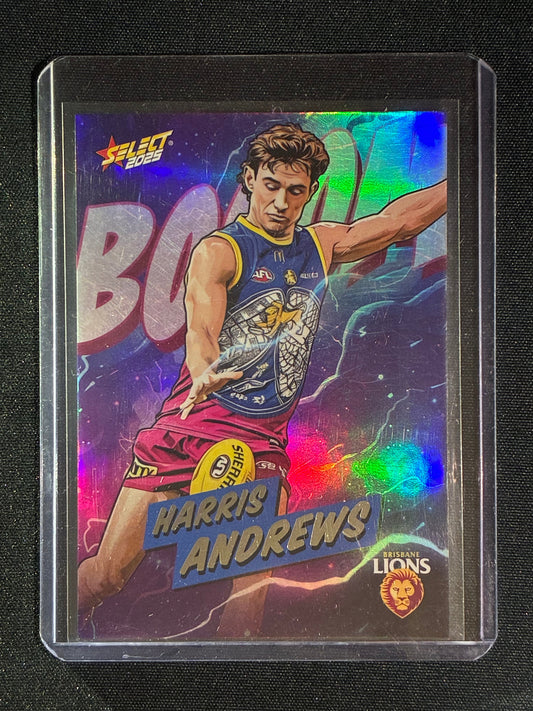 2025 Select Footy Stars HARRIS ANDREWS Booom Boom 072/360 #14